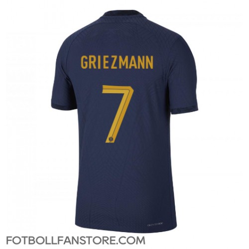 Frankrike Antoine Griezmann #7 Hemma matchtröja VM 2022 Kortärmad Billigt